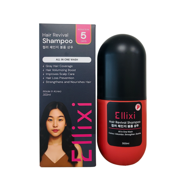 Ellixi Hair Revival Shampoo 300ml - JML Singapore - Everyday Easier