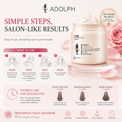 Adolph essential oil scented hair mask8