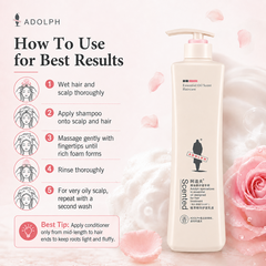 Adolph essential oil purify clarify shampoo 9