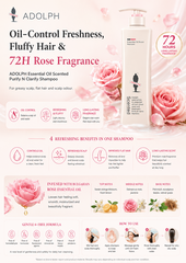 Adolph essential oil purify clarify shampoo info