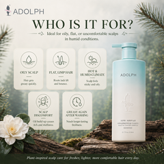 Adolph natural plant scented shampoo %e2%80%93 scalp oil control 6