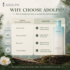 Adolph natural plant scented shampoo %e2%80%93 scalp oil control 11