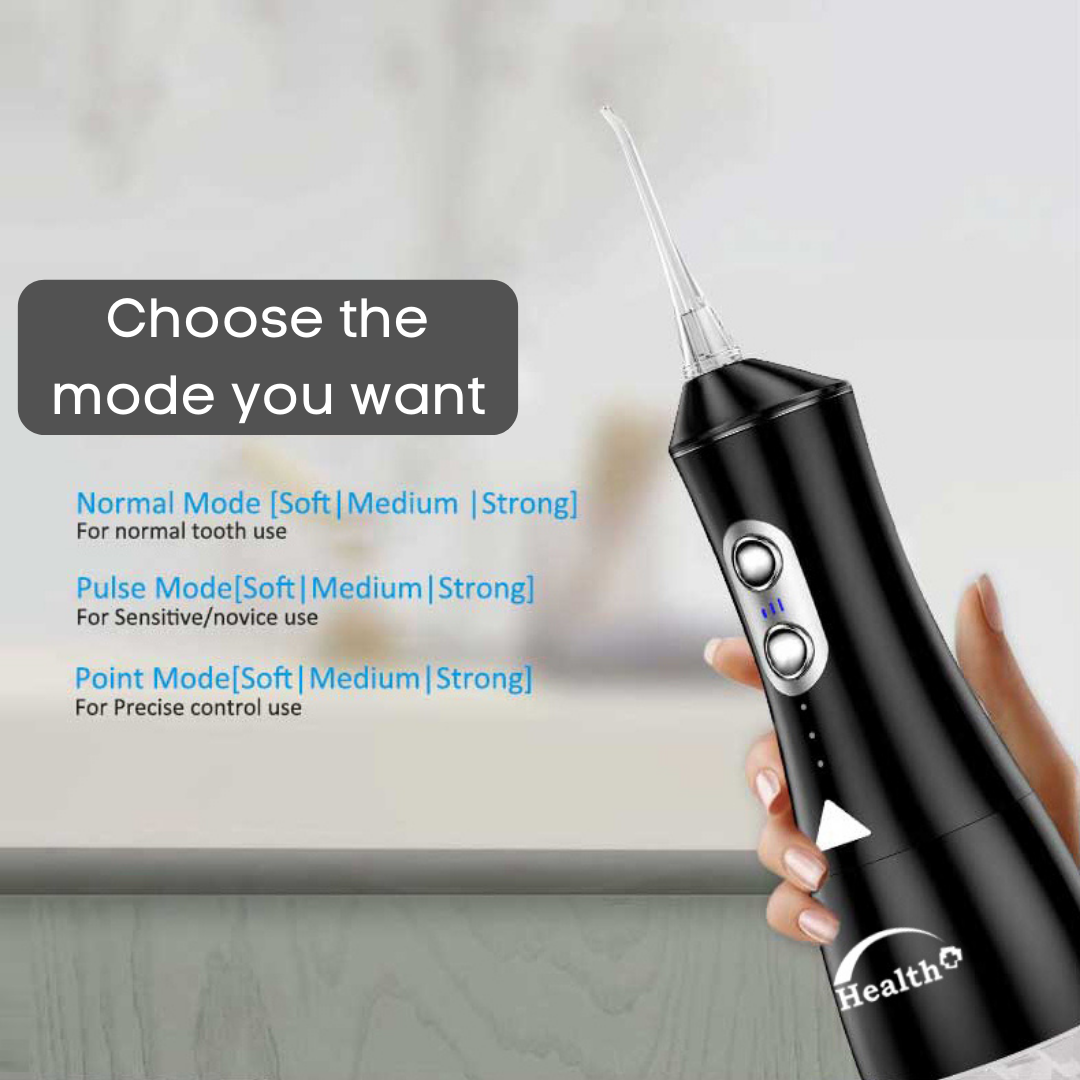 HEALTH+ Water Flosser FREE Electric Toothbrush JML Singapore