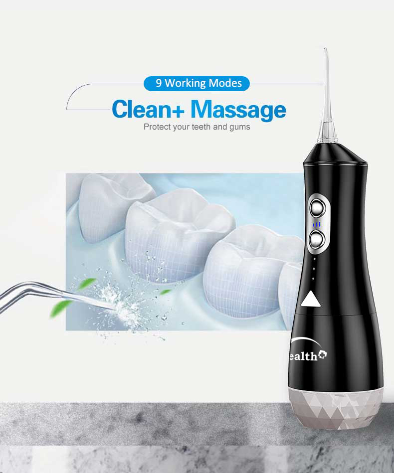 HEALTH+ Water Flosser FREE Electric Toothbrush JML Singapore