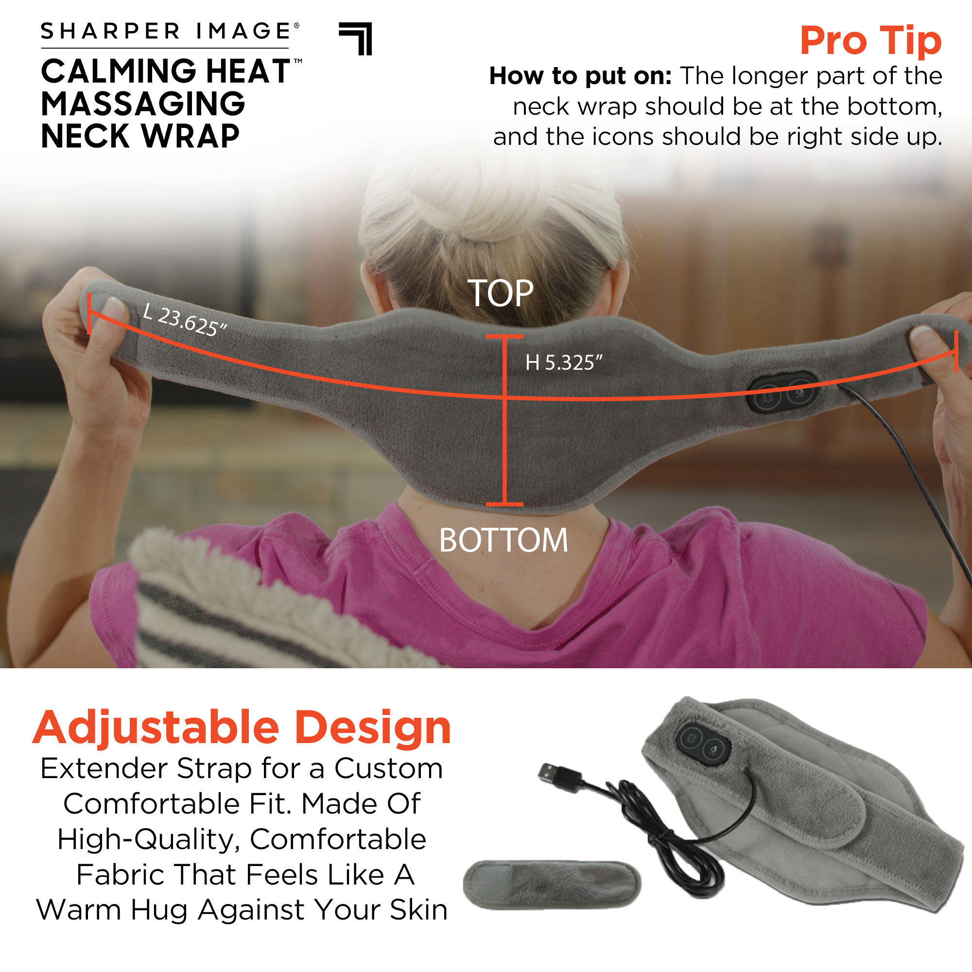 HEALTH+ Calming Heat Neck Wrap JML Singapore Everyday Easier