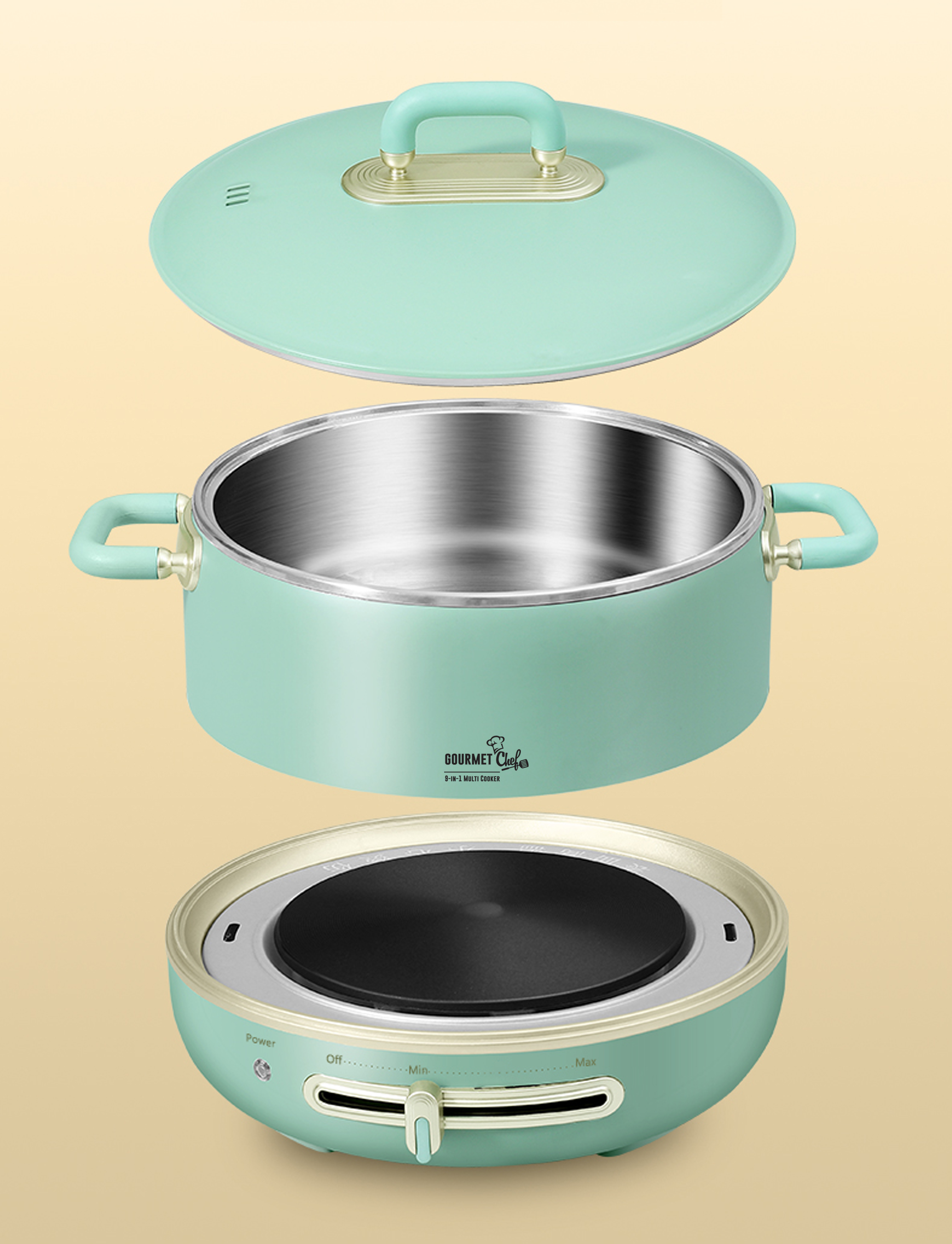 Gourmet Chef 9in1 Multi Cooker JML Singapore Everyday Easier