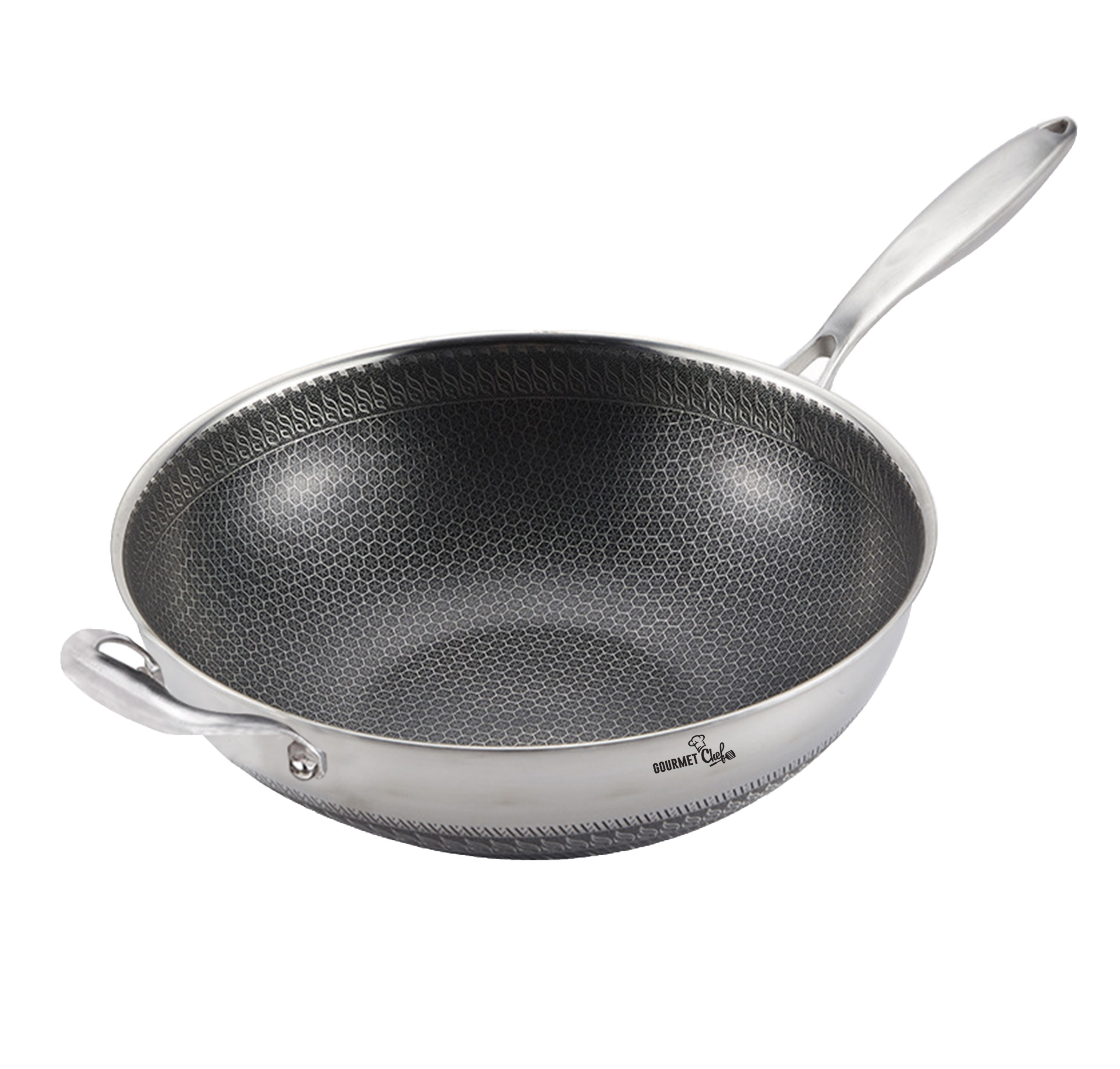 Gourmet Chef Honeycomb Wok 36cm - JML Singapore - Everyday Easier