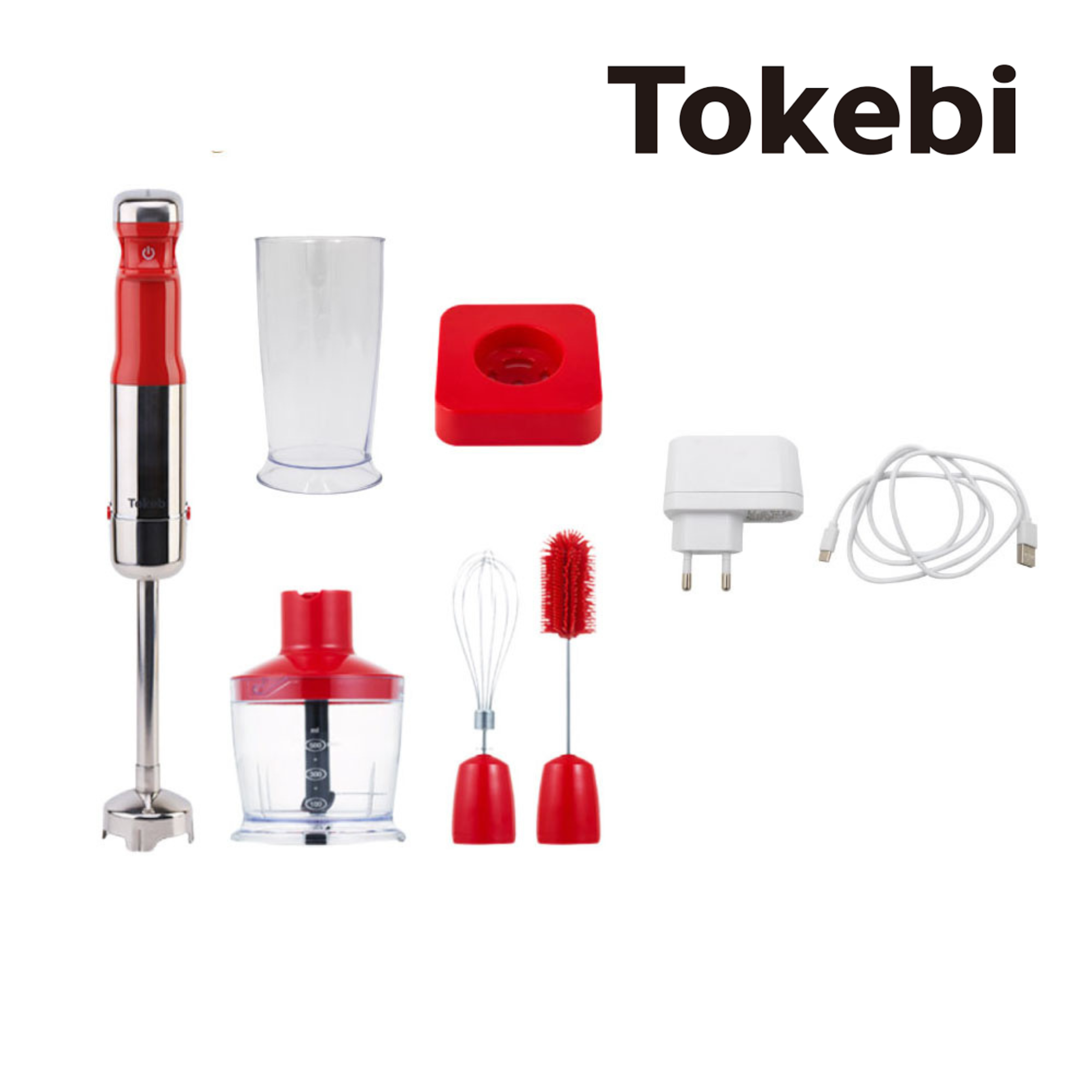 GOURMET CHEF Tokebi Cordless Hand Blender w Accessories Kit JML Singapore Everyday Easier